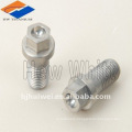 Titanium hex flange head bolt